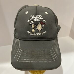 Pukka Headwear Us Open Championships 2014 Pinehurst Hat Gray Closed‎ Flex L/XL